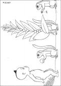 Kirikou 31 - Coloring - Famous character coloring pages - Kirikou coloring book pages