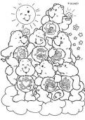 All Care Bears  - Coloring - CARTOON CHARACTERS Coloring Pages - CARE BEARS coloring pages