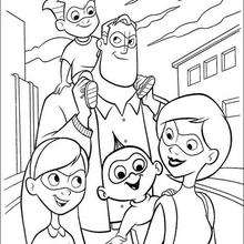 The Incredibles Coloring Book Pages 23 Free Disney