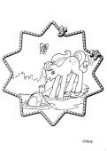 My Little Pony and a turtle - Coloring - CARTOON CHARACTERS Coloring Pages - MY LITTLE PONY coloring pages