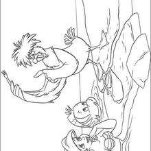 The Albatross - Coloring page - DISNEY coloring pages - The Little Mermaid coloring pages