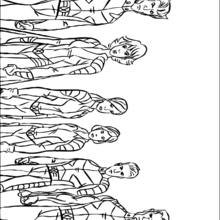 Heroes - Coloring page - SUPER HEROES Coloring Pages - X MEN coloring pages - X MEN to color in