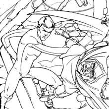 Big punch coloring page