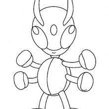 Pokemon 11 - Coloring page - MANGA coloring pages - POKEMON coloring pages