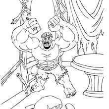 Desperate Hulk - Coloring page - SUPER HEROES Coloring Pages - THE INCREDIBLE HULK coloring pages