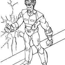 Hulk's friend The Leader - Coloring page - SUPER HEROES Coloring Pages - THE INCREDIBLE HULK coloring pages