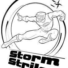 Martial Arts Power Ranger coloring page