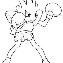 Hitmonlee Coloring Pages: Fun and Creative