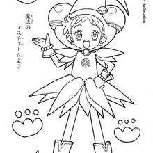 Caitlyn Goodwyn portrait - Coloring page - CHARACTERS coloring pages - CARTOON CHARACTERS Coloring Pages - MAGICAL DOREMI coloring pages
