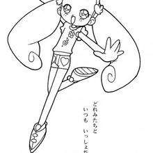 Dorie Goodwyn coloring page - Coloring page - CHARACTERS coloring pages - CARTOON CHARACTERS Coloring Pages - MAGICAL DOREMI coloring pages