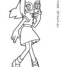 Reanne Griffith - Coloring page - CHARACTERS coloring pages - CARTOON CHARACTERS Coloring Pages - MAGICAL DOREMI coloring pages