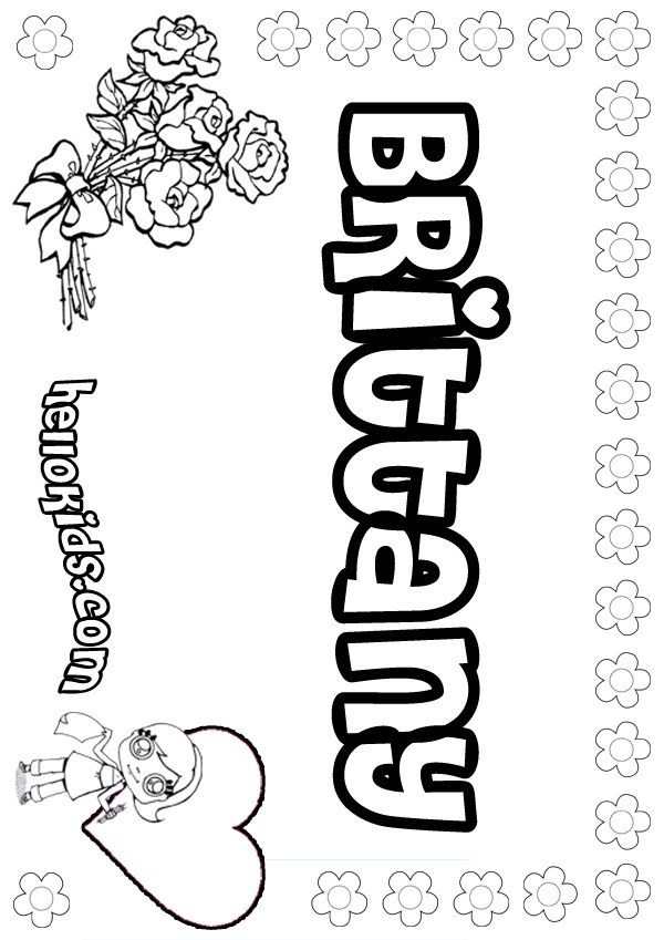 Brittany coloring pages - Hellokids.com