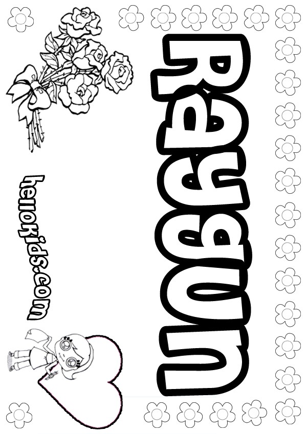 Is The Name Bailey Coloring Sheet Coloring Pages
