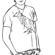 HSM - Troy coloring page