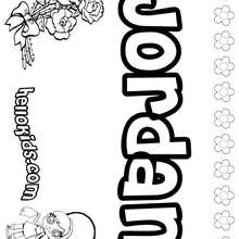 M/the Name Jordan Coloring Pages Coloring Pages
