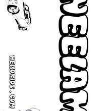 Neelam - Coloring page - NAME coloring pages - BOYS NAME coloring pages - M+N boys names coloring posters