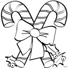 Christmas Candy Can coloring page - Coloring page - HOLIDAY coloring pages - CHRISTMAS coloring pages - Free CHRISTMAS coloring pages