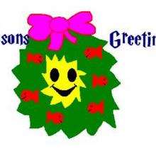 Seasons greetings - Drawing for kids - HOLIDAY illustrations - CHRISTMAS illustrations