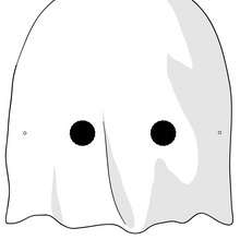 PHANTOM MASK for Halloween - Kids Craft - MASKS crafts for kids - SCARY HALLOWEEN Masks for kids to print and cut out