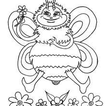Bumble Bee coloring page