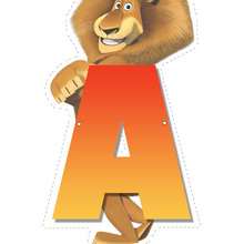 Lion letter A