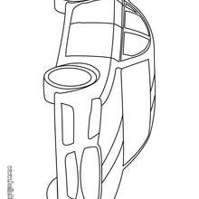 Luxury car coloring page - Coloring page - TRANSPORTATION coloring pages - CAR coloring pages