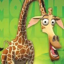 Melman the giraffe garland