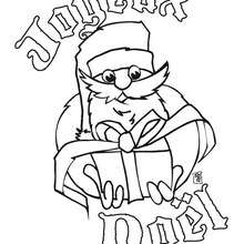 Merry Christmas coloring page - Coloring page - HOLIDAY coloring pages - CHRISTMAS coloring pages - MERRY CHRISTMAS coloring pages