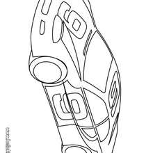 Sport car coloring page - Coloring page - TRANSPORTATION coloring pages - CAR coloring pages - TUNING CAR coloring pages