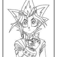 Yu-Gi-Oh 4 coloring page