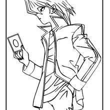 Yu-Gi-Oh 5 coloring page
