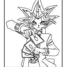 Yu-Gi-Oh 6 coloring page