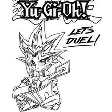 yu gi oh monsters coloring pages