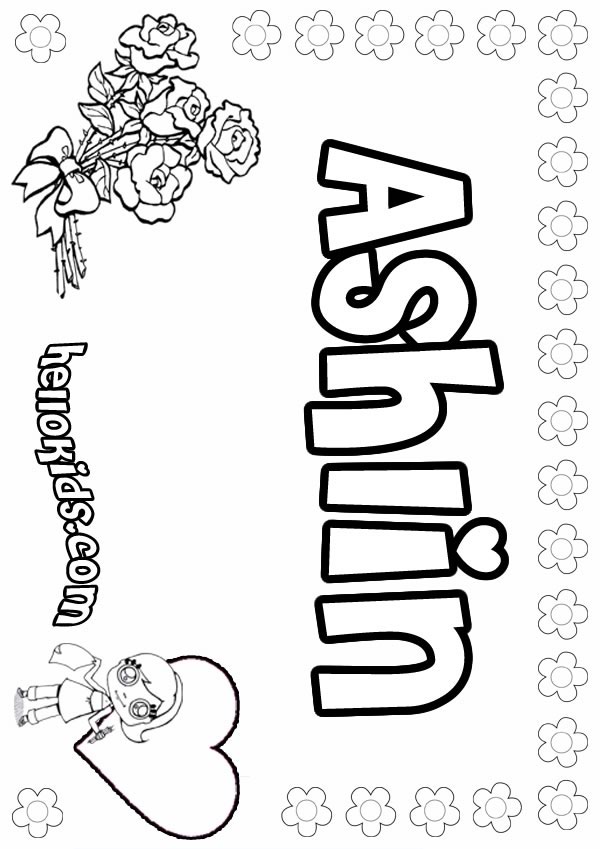Ashlyn Fisher Sheets Coloring Pages