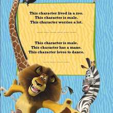 Name that animal - Madagascar 2 : Escape 2 Africa game - Free Kids Games - MOVIE games - MADAGASCAR 2 games for kids