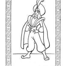 Prince Ali coloring page - Coloring page - DISNEY coloring pages - Aladdin coloring pages