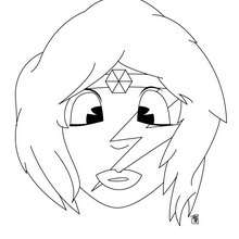 Prince Head coloring page - Coloring page - PRINCESS coloring pages - PRINCE coloring pages