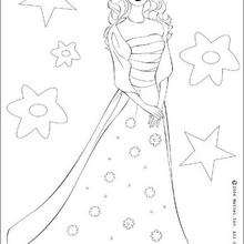 Barbie the Star coloring page - Coloring page - GIRL coloring pages - BARBIE coloring pages