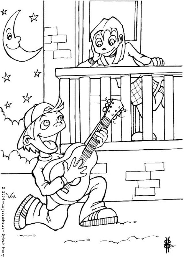Romeo Coloring Pages 2