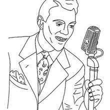 60's Singer coloring page