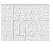 FIND THE ROAD  difficult maze - Free Kids Games - Printable MAZES - DIFFICULT printable mazes