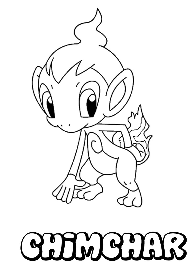 Pokemon Coloring Pages Fire 5