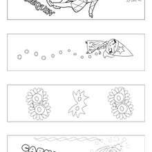 Carnival bookmarks coloring page - Kids Craft - BOOKMARKS for school books - CARNIVAL Bookmarks