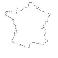 France map coloring page - Coloring page - COUNTRIES Coloring Pages - MAPS coloring pages