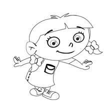 Annie - Little Einsteins coloring page - Coloring page - DISNEY coloring pages - LITTLE EINSTEINS coloring pages