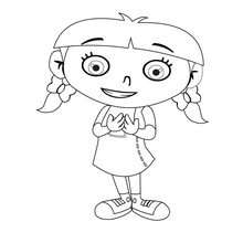 Cute Annie - Little Einsteins coloring page - Coloring page - DISNEY coloring pages - LITTLE EINSTEINS coloring pages