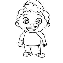 Quincy - Little Einsteins coloring page - Coloring page - DISNEY coloring pages - LITTLE EINSTEINS coloring pages