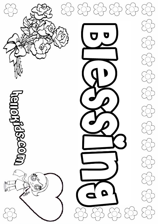 Count Your Blessings Coloring Page Sketch Coloring Page
