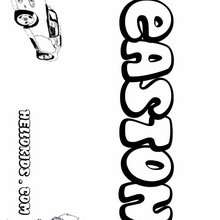 Easton - Coloring page - NAME coloring pages - BOYS NAME coloring pages - Boys names starting with E or F coloring pages