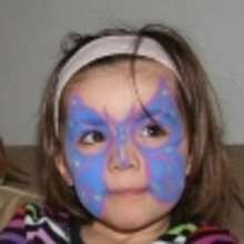 Butterfly Face Painting for children